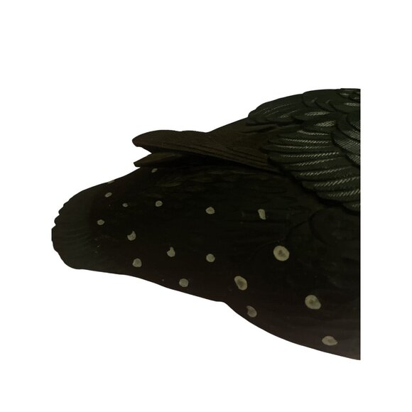 Vintage Handcrafted Loon Duck Decoy Hunting Collectible Carved Wooden Sculpture - Picture 13 of 16